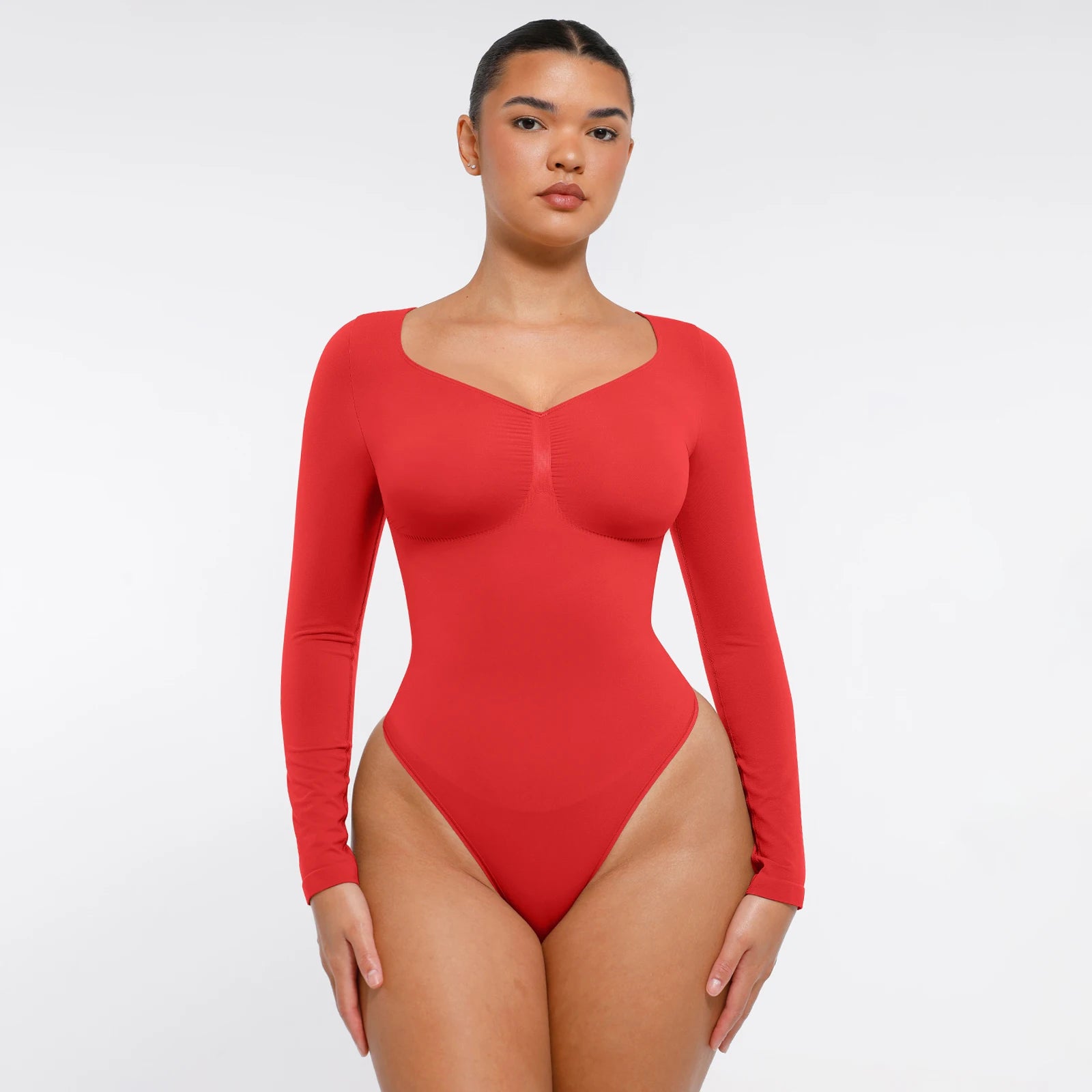 Bodysuit Shapewear Longsleeve mit Slip